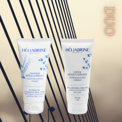 Duo Normalizing cream & Normalizing mask with organic sweet clover
